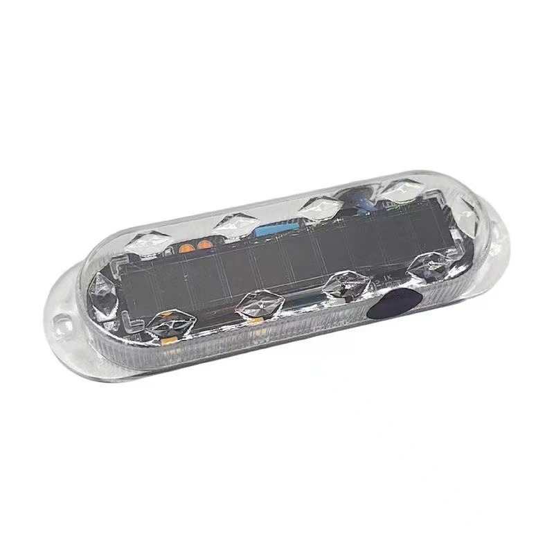 LED flashing lights, warning lights, solar flashing lights, taillights, no-wiring, seven-color flashing lights, multi-mode Application Scenario