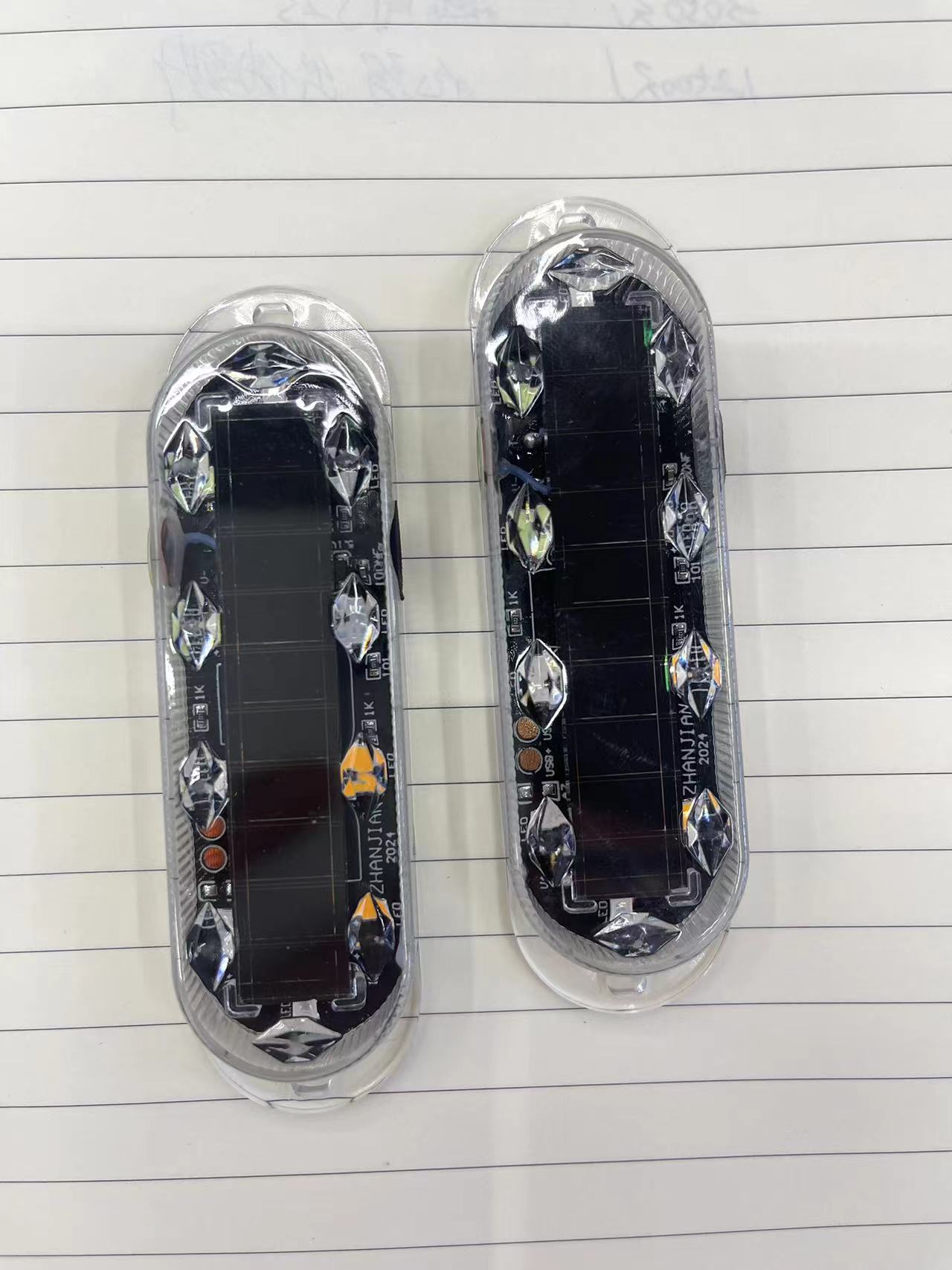 LED flashing lights, warning lights, solar flashing lights, taillights, no-wiring, seven-color flashing lights, multi-mode Specification image