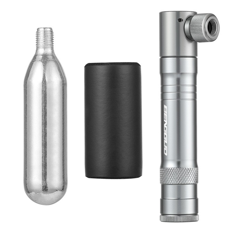 1625 bicicleta bicicleta portátil kit de repuesto multifunción tira de goma bicicleta de montaña aleación de aluminio herramienta de reparación de neumáticos taladros de horquilla bomba cilindro de gas Item Picture