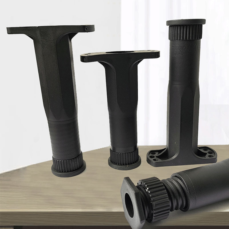 وتحرك القدمين اللدائنية القدمين المصنوعة من الخشب الصلب والمزلقة Specification image
