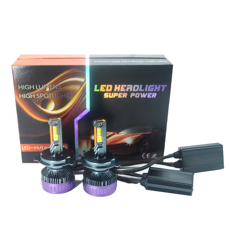 Automotive LED headlights 90W high-power high beams H1H4H11 three-way tube modification lights Application Scenario