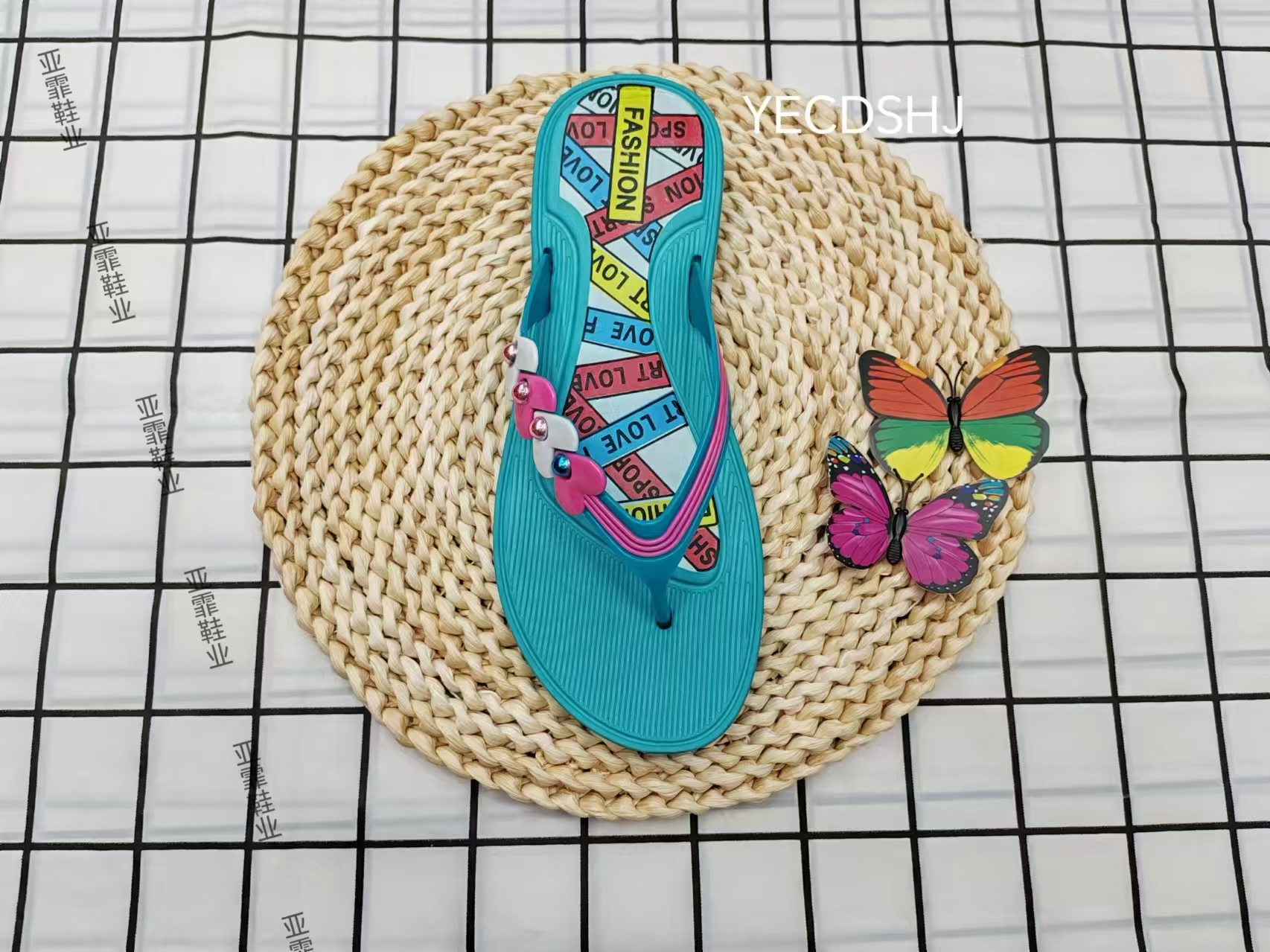 Flip-flops 2024 new summer fashion anti-slip women's flip-flops