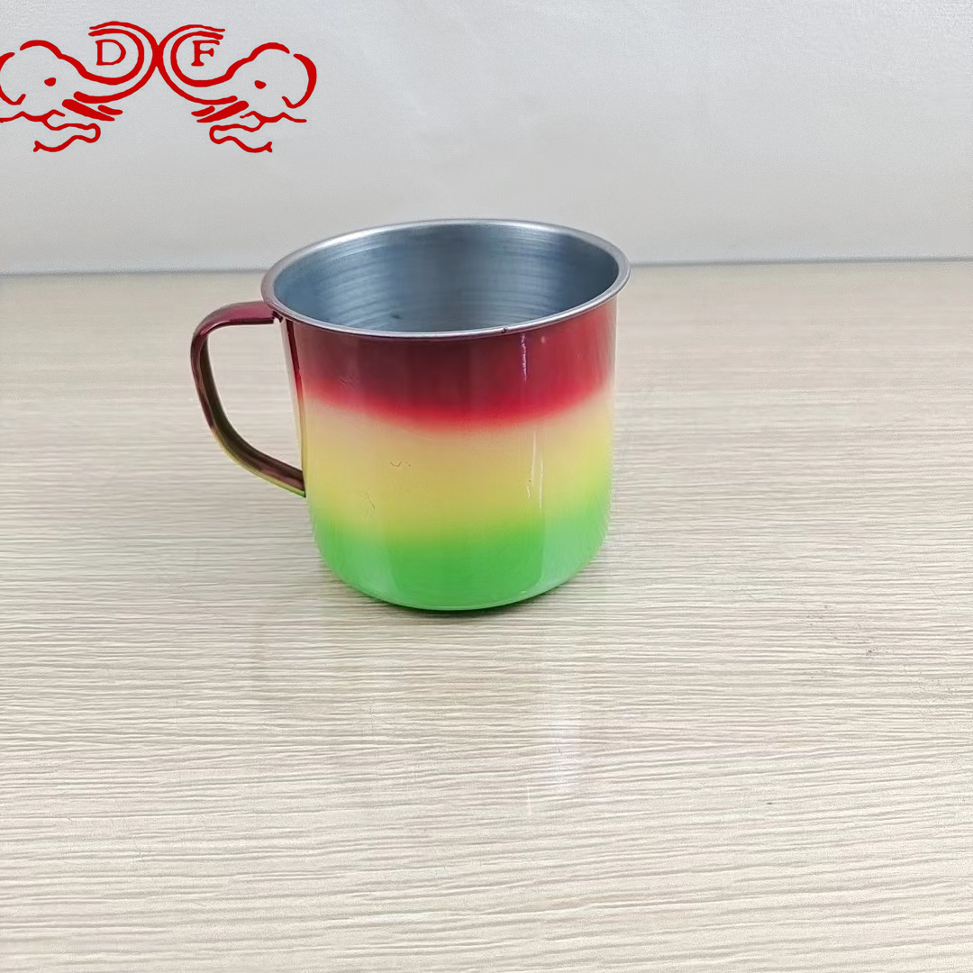 DF68027 Handle cup, double-layer stainless steel vacuum edge mug with lid, multi-color coffee cup, portable DF TRADINGHOUSE Application Scenario