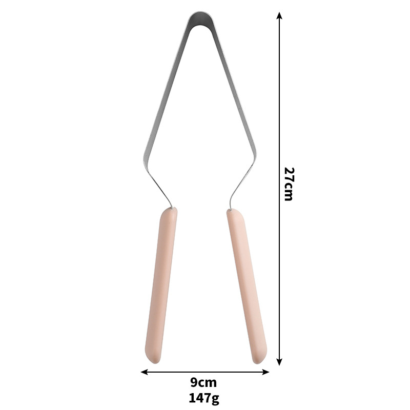 Stainless steel cake transfer clip triangle cake transfer tool Birthday cake transfer tool Baking tool Application Scenario