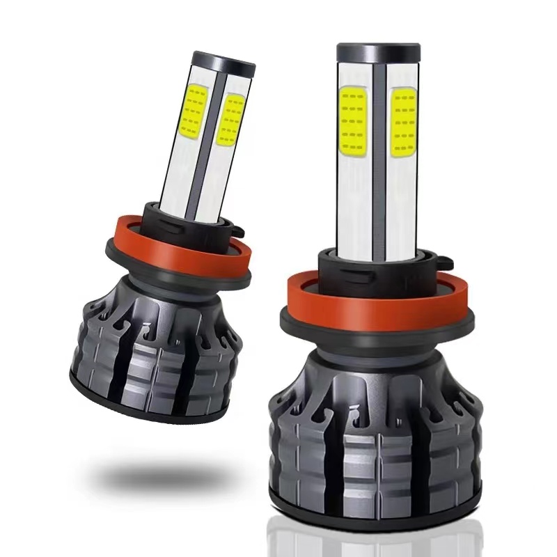 Car LED headlights K9, high beams 360-degree 4-sided modified lights, auto parts Item Picture