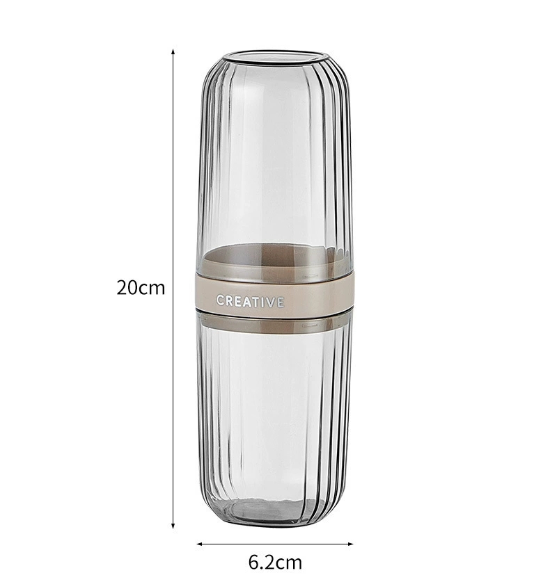 J06-6825 Travel Toothbrush, Mouthwash, Toothache Set, Toothbrush Cup, Covered toothpaste box, Portable Toiletry cup detail image 12