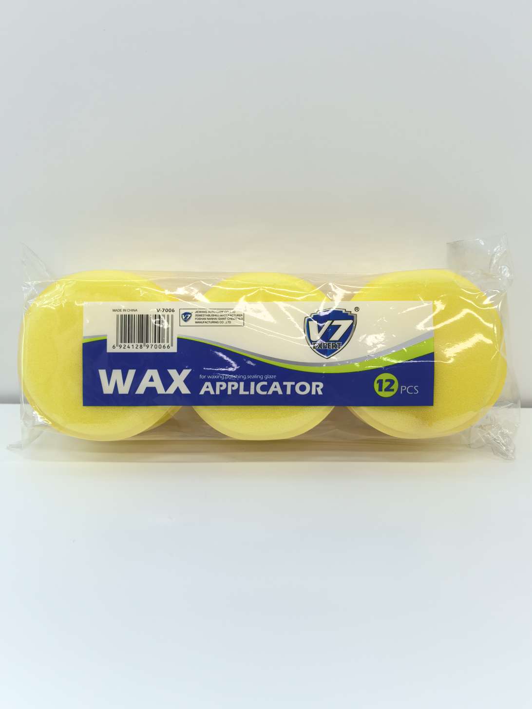 V-7006 edge-pressed round sponge detail image 1
