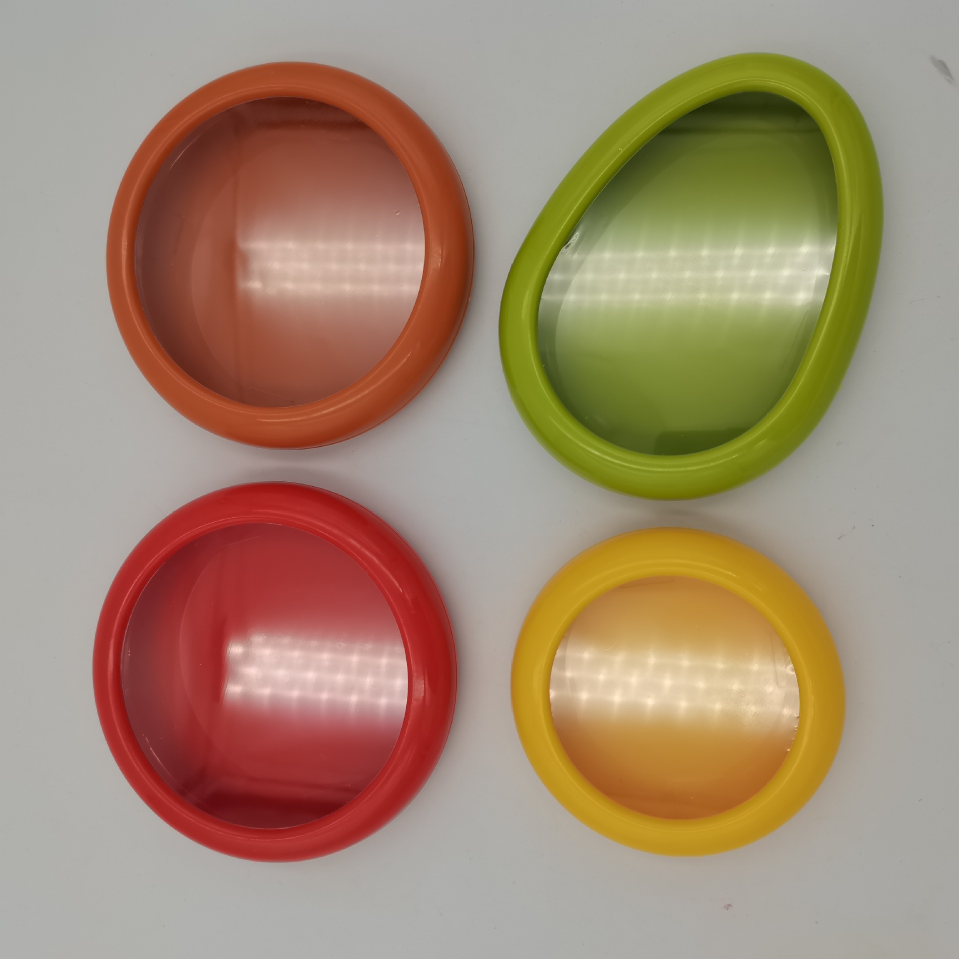 冰箱透明薄膜保鲜盒柠檬牛油果西红柿水果上班便携密封盒子防氧化