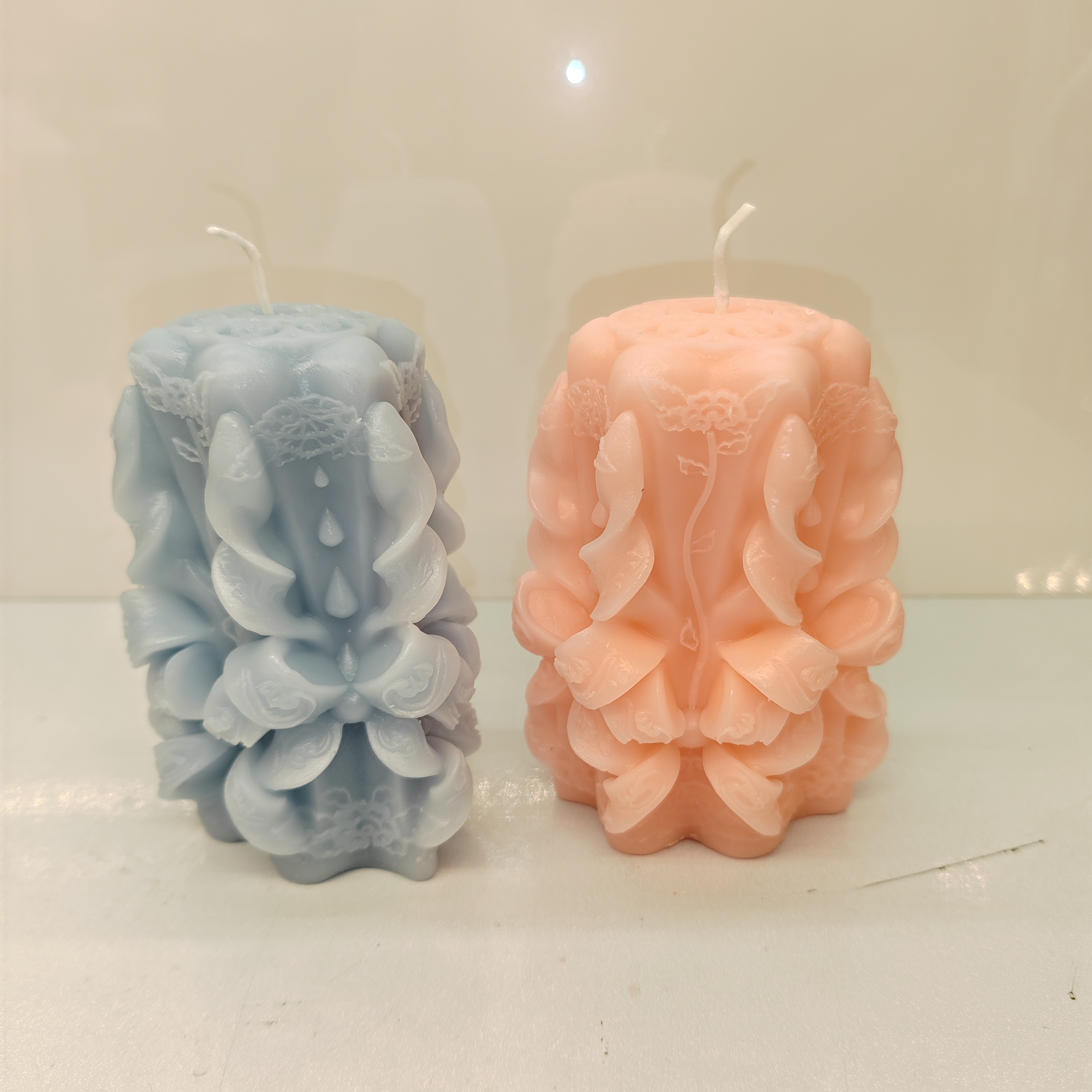 ins Carved scented soybean candles for study, model room, guest room, clubhouse, tea room, chess and card room, expanded area, decorative items Item Picture
