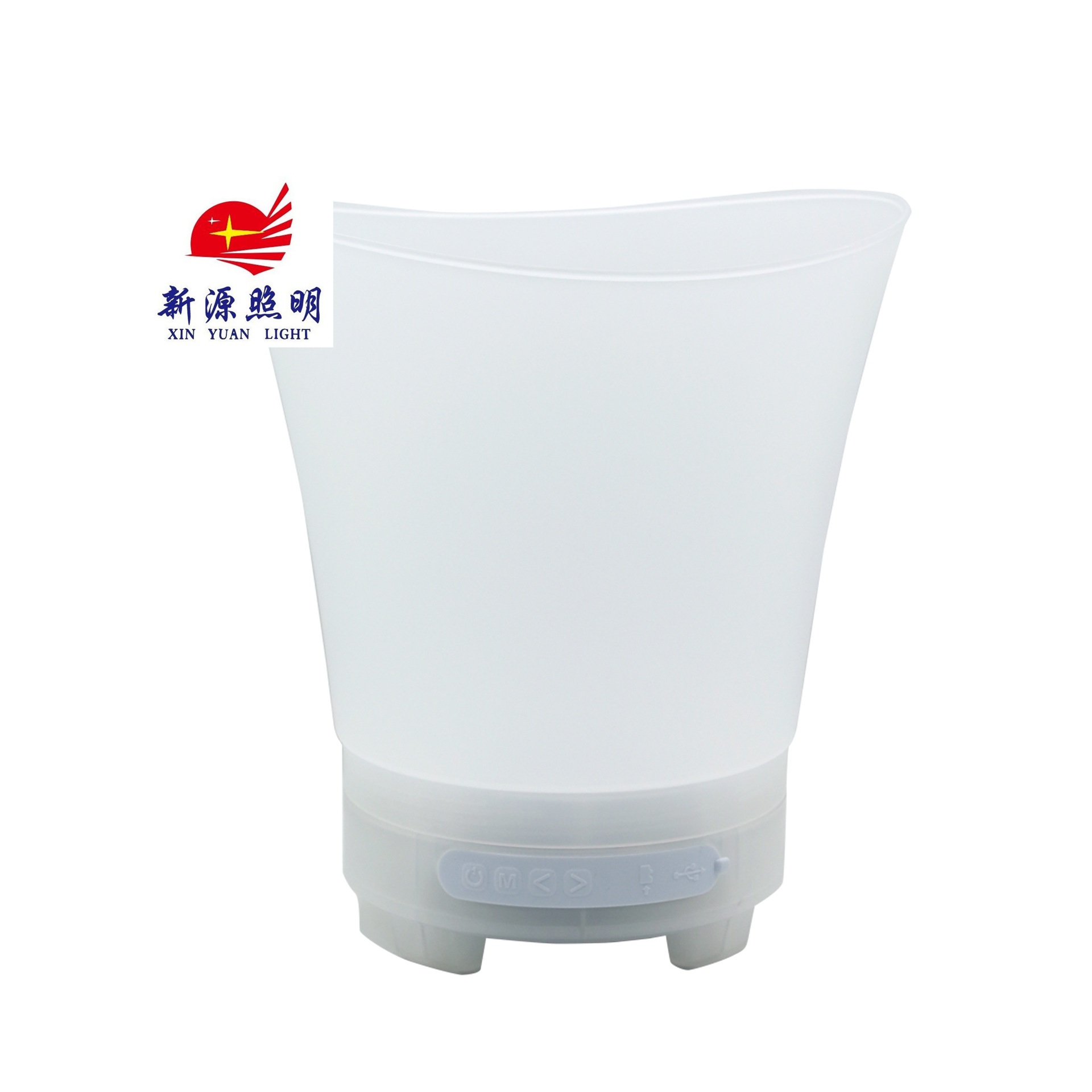 7L Bluetooth Audio Light Ice Bucket Ktv Bar Net Red Party Clear Bar Led Light Wine Frame Brazil Hot Ice Bucket