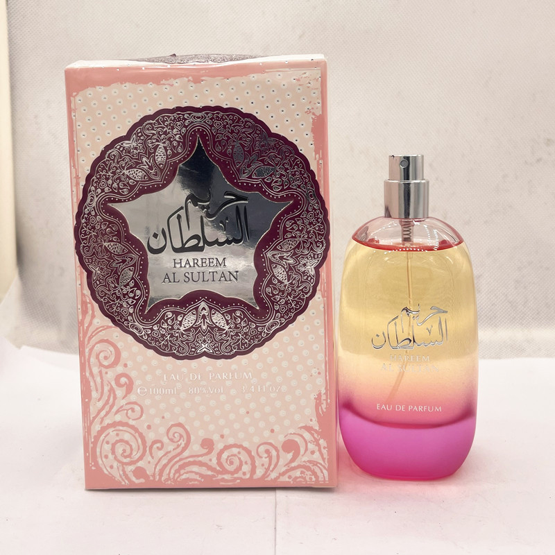 Foreign Trade Cross-Border Explosive Factory Direct Sales Hareem Al Sult Romantic Bow Pink Fragrance Perfume Perfume Item Picture