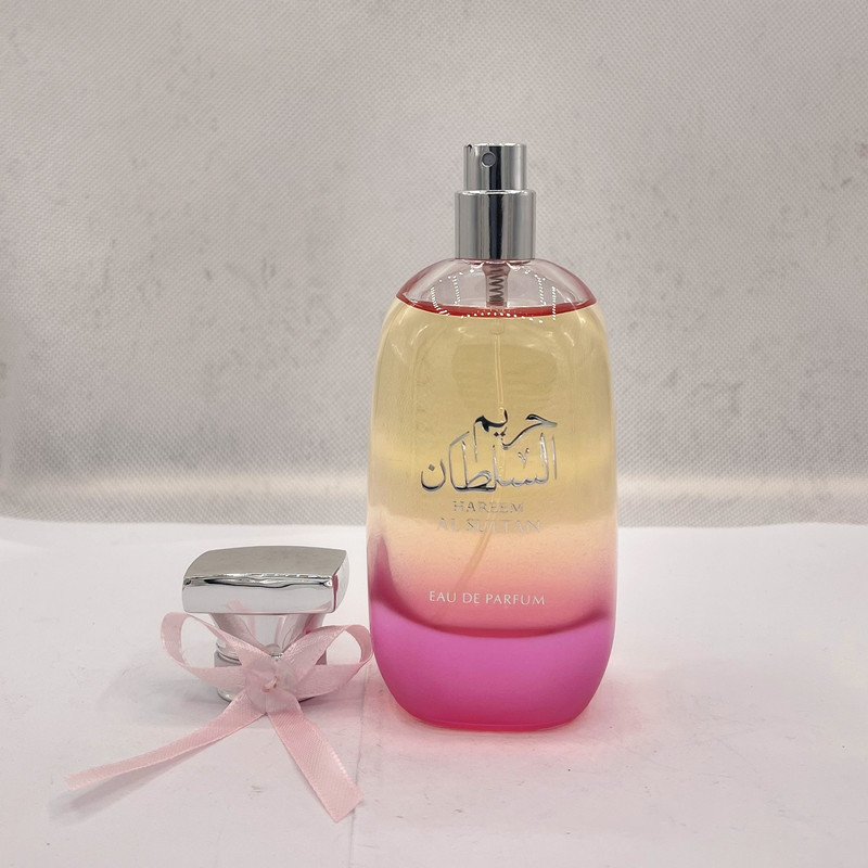 Foreign Trade Cross-Border Explosive Factory Direct Sales Hareem Al Sult Romantic Bow Pink Fragrance Perfume Perfume details Picture