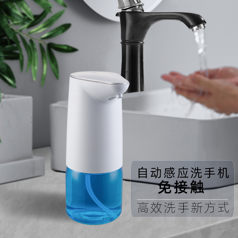 自动感应皂液器泡沫款凝胶款洗手液机 智能家用USB充电洗手机详情1