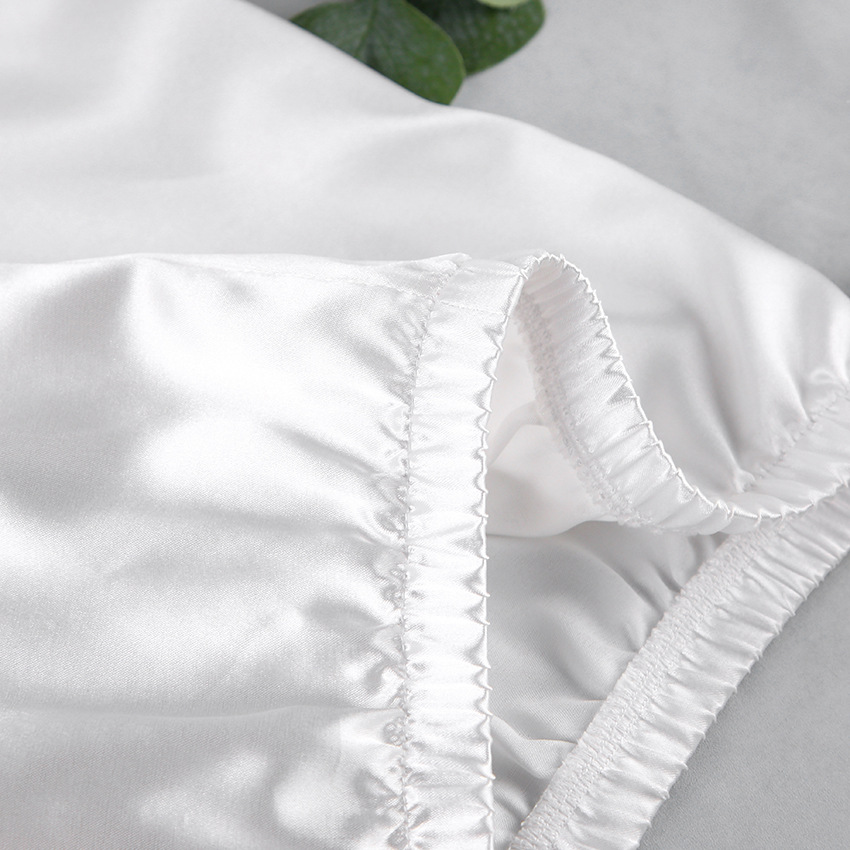 T时尚鸵鸟毛冰丝睡衣羽毛家居服秋季上新欧美衬衣两件套女长睡衣详情13