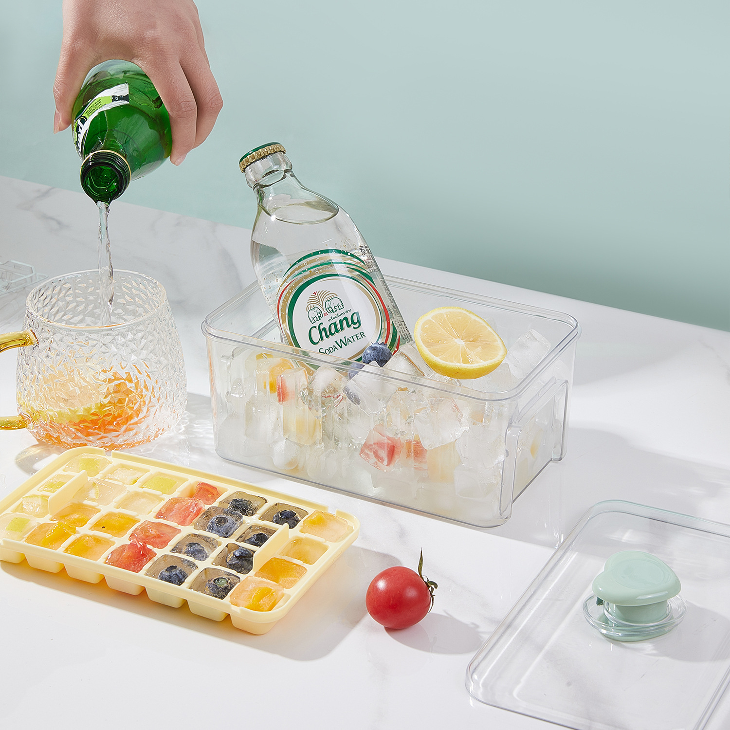 冰格/威士忌冰格/硅胶冰格/pp冰球模具/33冰格细节图