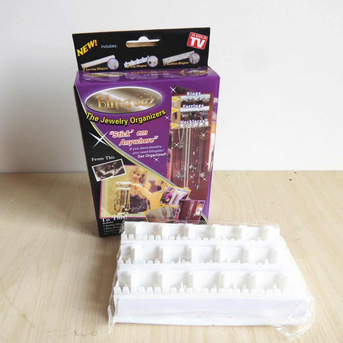 bling eez Adhesive Jewelry Hook accessory set Display Adhesive hook