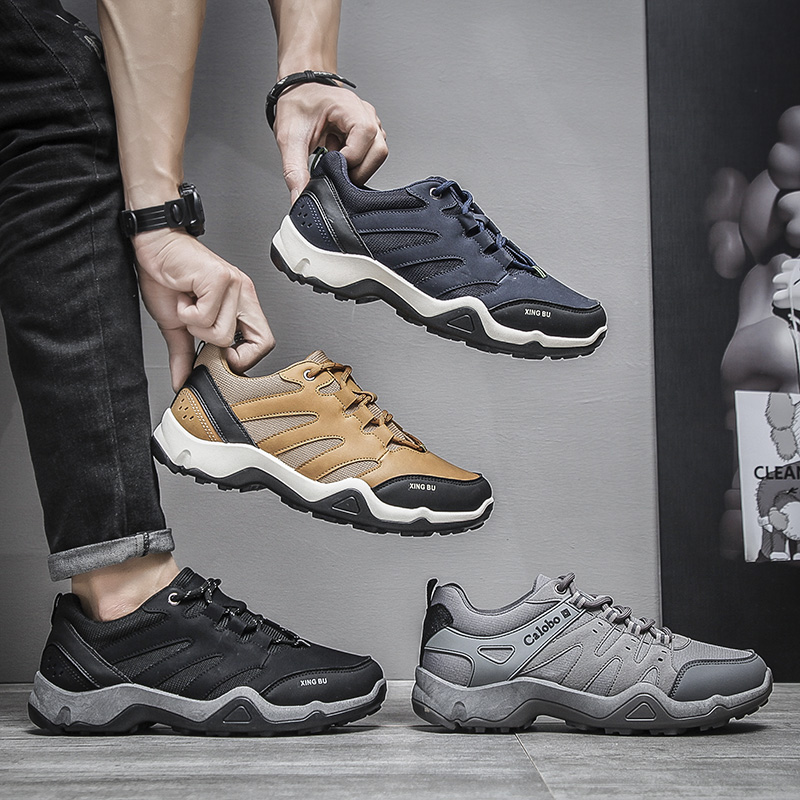 男式运动单鞋实物图