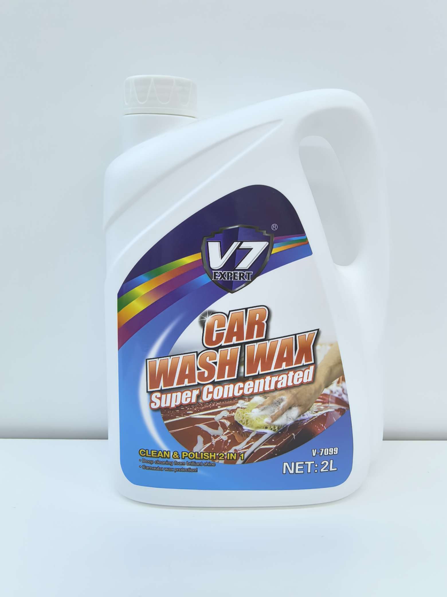 V-7099 Ultra-Concentrated Car Wash Water Wax pic 1