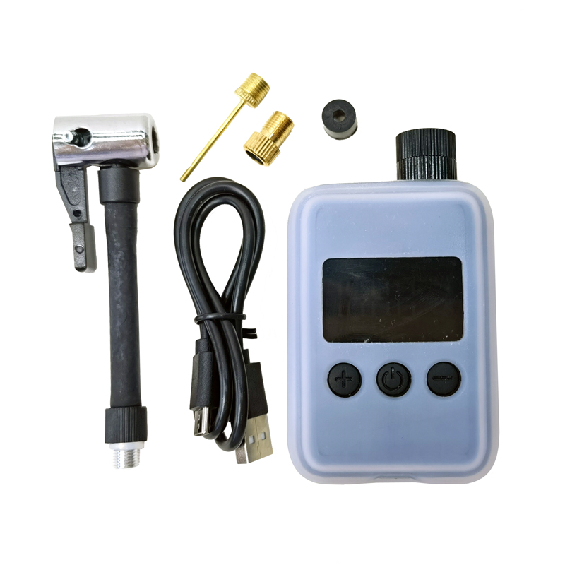 HW-125 pantalla digital portátil mini bomba de carga de bicicleta bomba de alta presión inteligente bicicleta de carretera de montaña bomba de carga eléctrica para bicicletas equipo de ciclismo pic 18