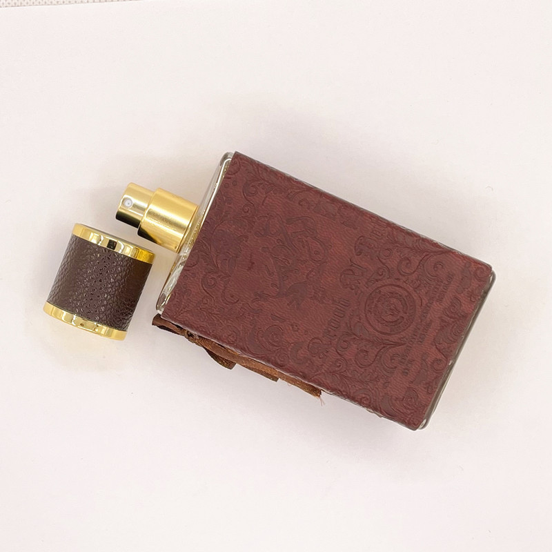 Gift Set Perfume Leather Wood Oriental Fragrance Arab Foreign Trade Dubai Men Lasting Perfume Perfume Specification drawing