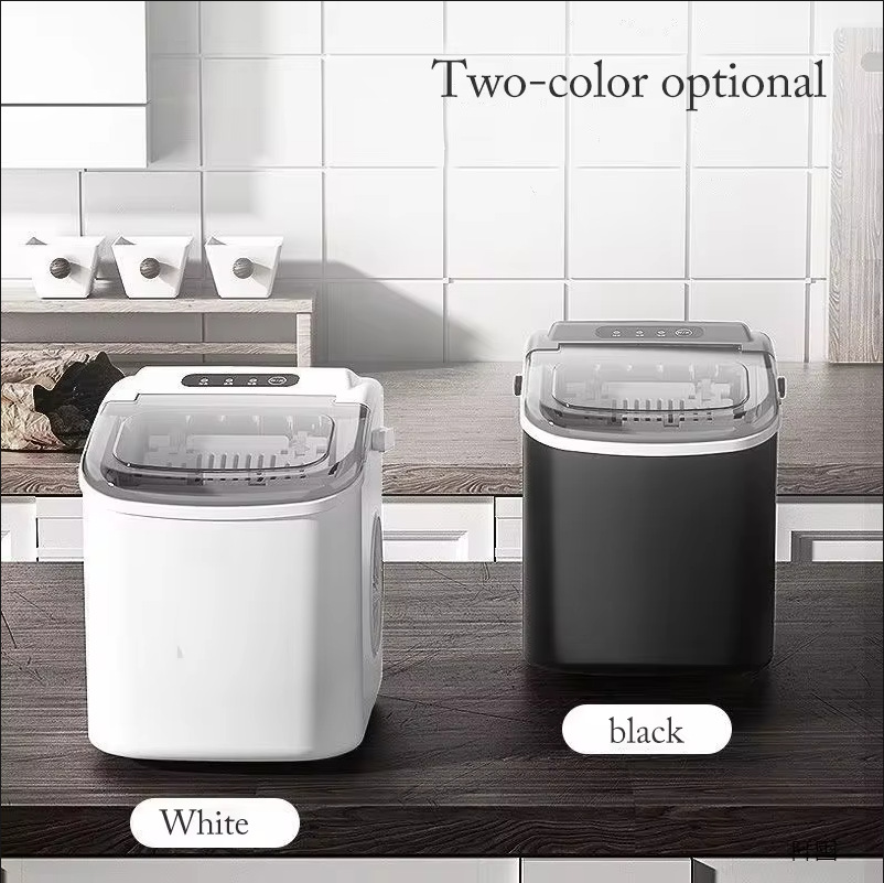 Small, large-capacity ice maker for home, commercial, student dormitory, low-power, fully automatic bullet Specification image