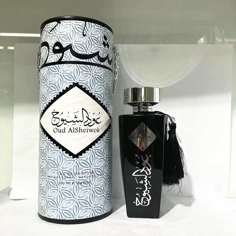 Cross-Border Sales Manufacturers Direct Sales Cylinder Gift Box With High-End Middle East Arab Dubai Lasting Fragrance Perfume details Picture