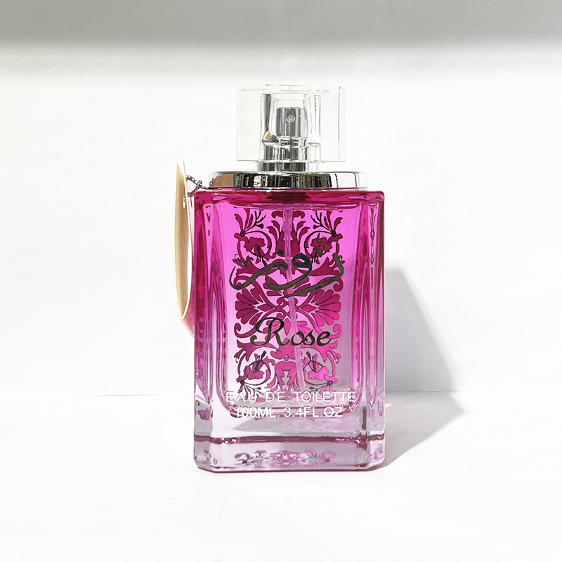 New cross-border supply, foreign trade wholesale ROSE floral purple high-end Arab women's perfume Specification image
