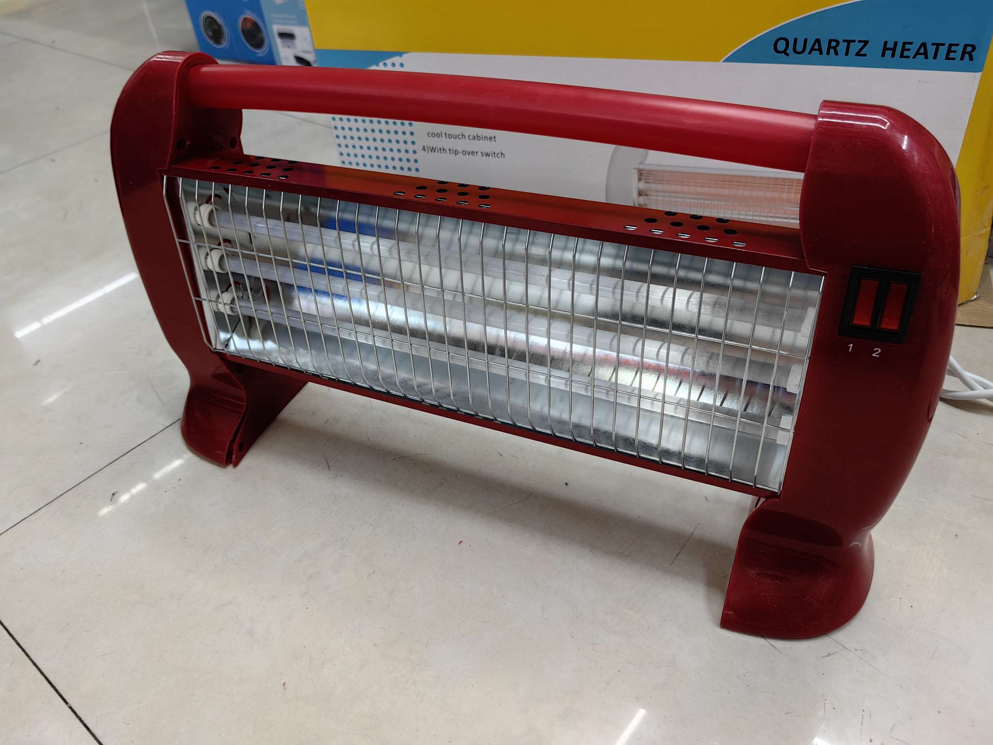 速热暖风机工业家用电暖气办公室加热宿舍取暖器欧规便携式电暖器暖气机产品图