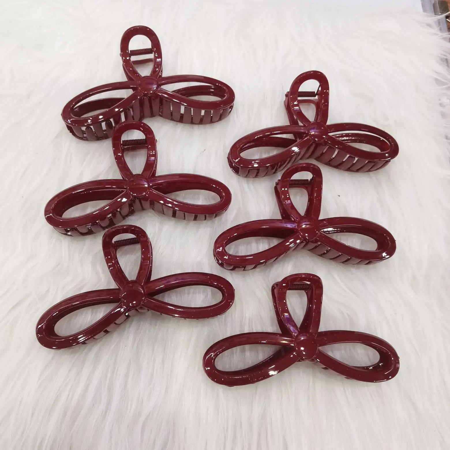 13 cm Ankela red hair clip plastic grabber is a hit online detail image 2
