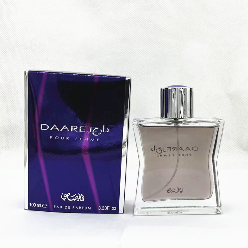 厂家直供外贸出口电商货源DAARE 100ML女士阿拉伯香水perfume