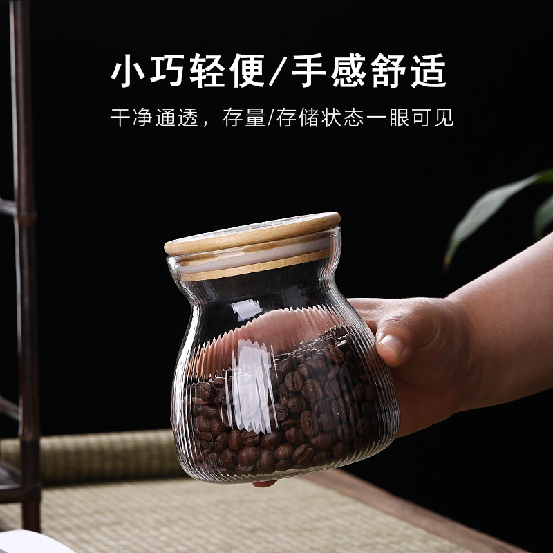收纳罐、玻璃密封罐实物图