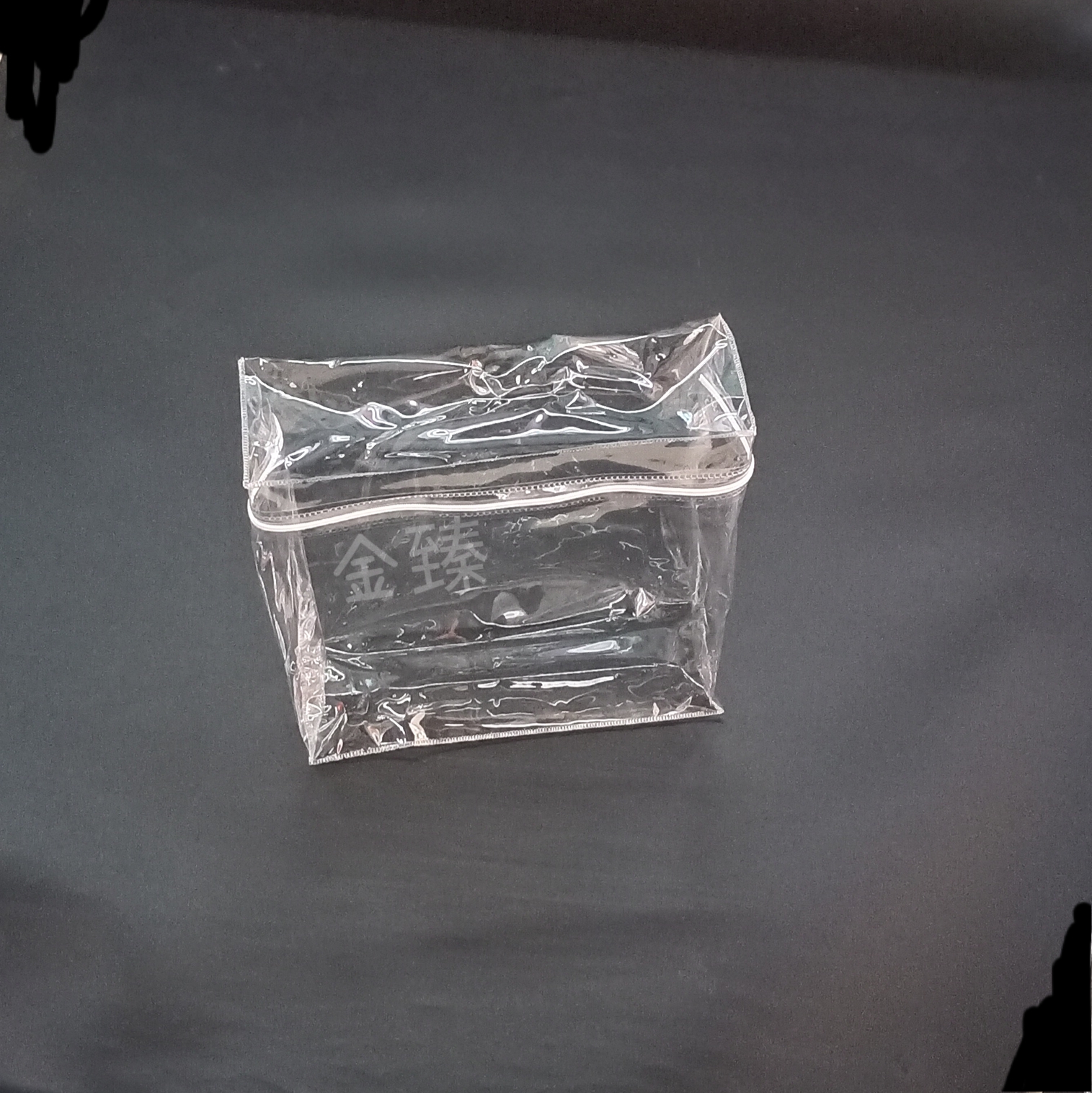 定制pvc透明袋子化妆品包装袋塑料袋定做防水pvc拉链袋加厚洗漱包