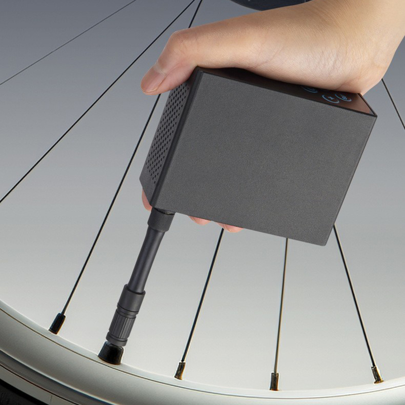 KCB-2301 digital display portable mini bicycle air pump, intelligent high-pressure air pump, mountain road bike, bicycle electric air pump, cycling equipment Specification image