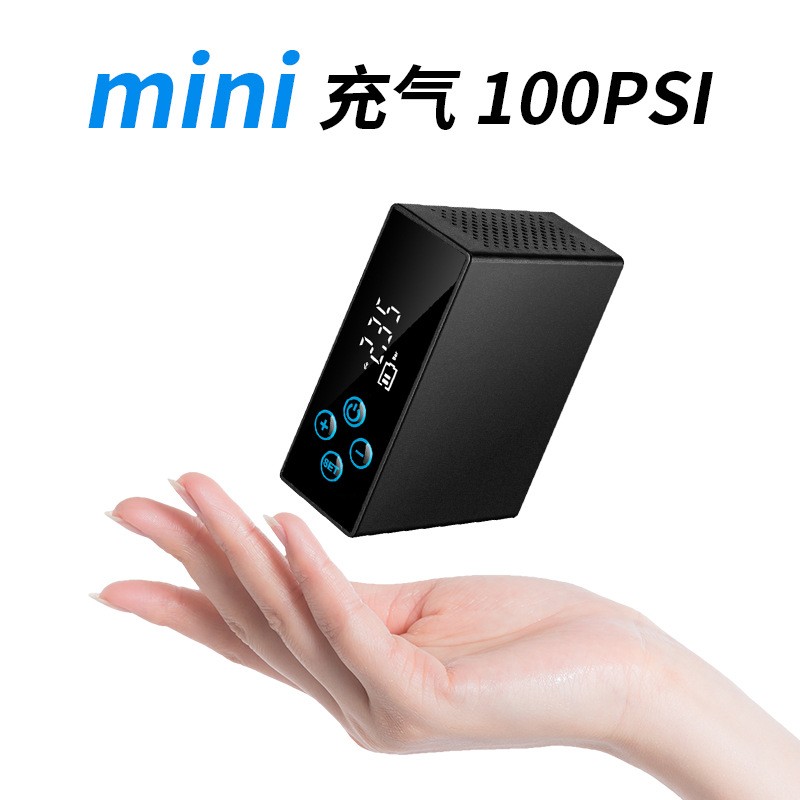 KCB-2301 digital display portable mini bicycle air pump, intelligent high-pressure air pump, mountain road bike, bicycle electric air pump, cycling equipment Application Scenario