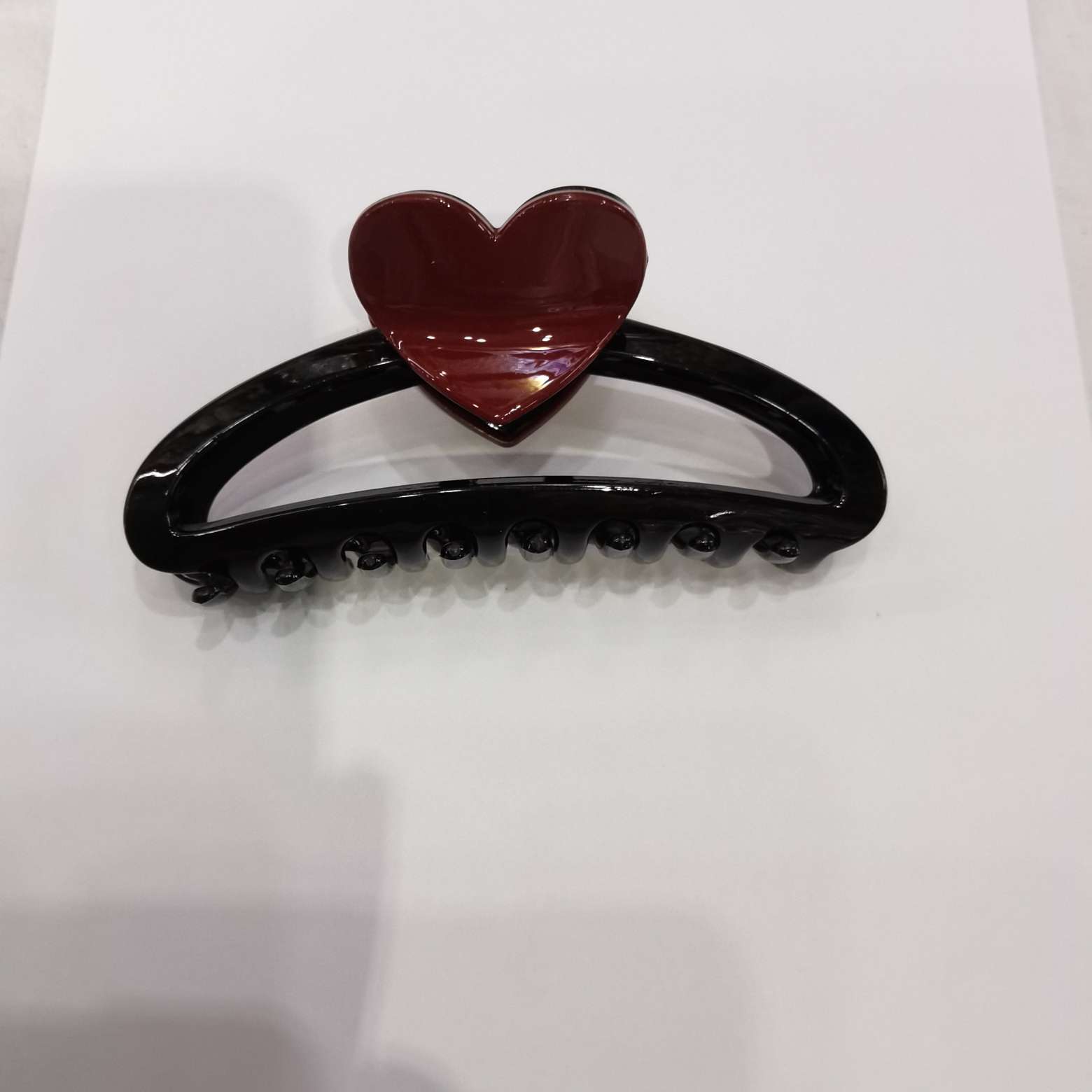 13 cm Ankela red dual-color heart-shaped gripper detail image 3