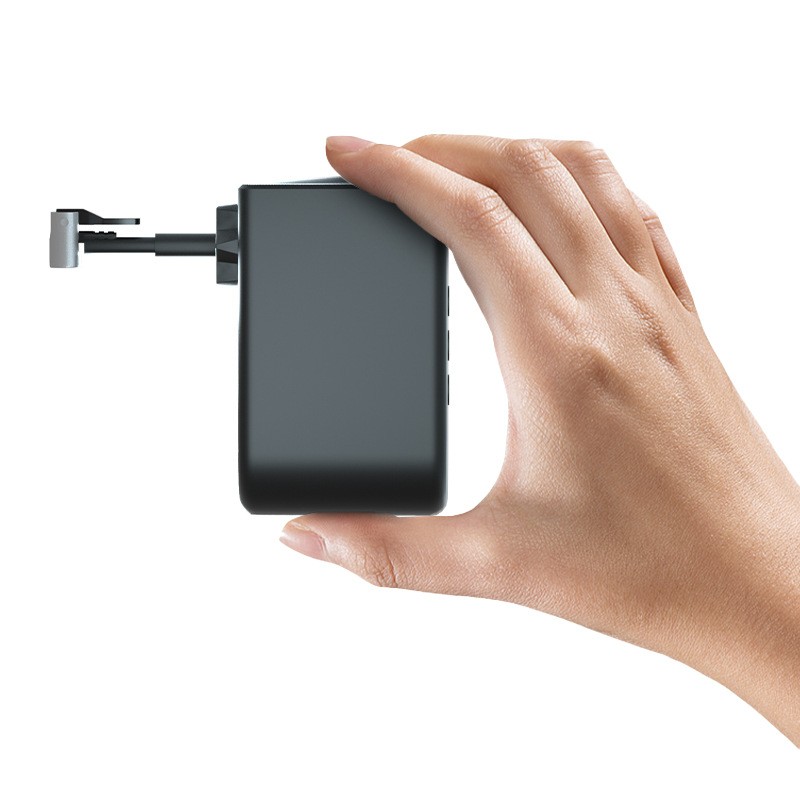 240407 portable mini bicycle air pump, intelligent high-pressure air pump, mountain road bike, bicycle electric air pump, cycling equipment Specification image