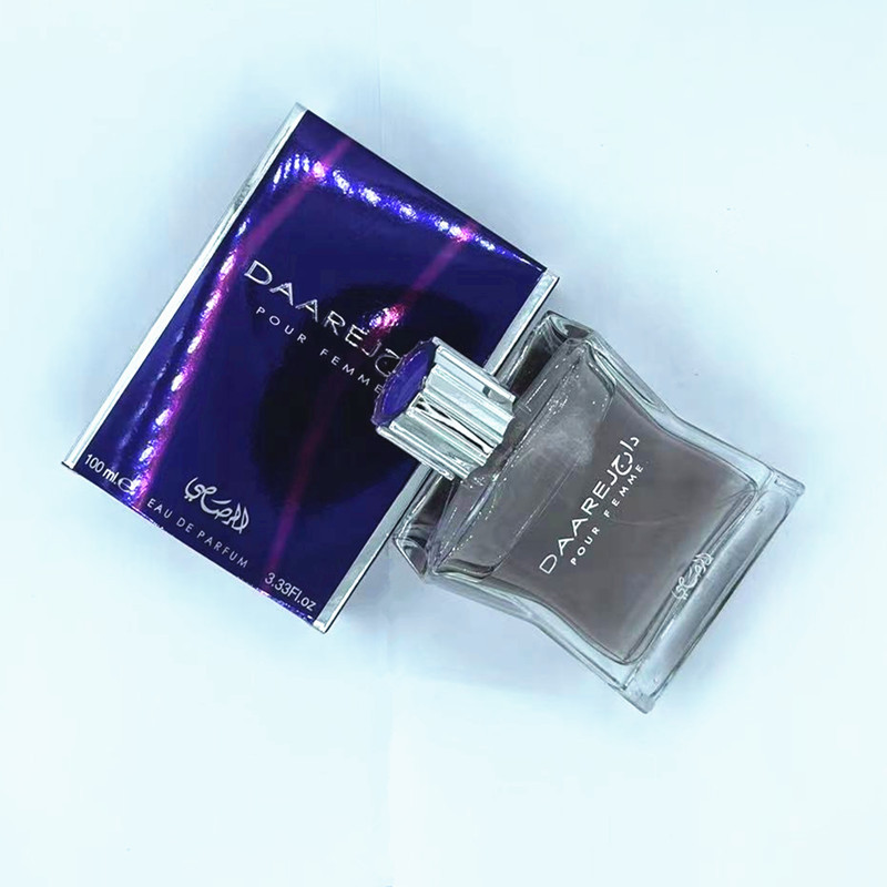 Fabricante directo para comercio exterior exportación fuente de comercio electrónico DAARE 100ML para mujeres perfume árabe Specification image