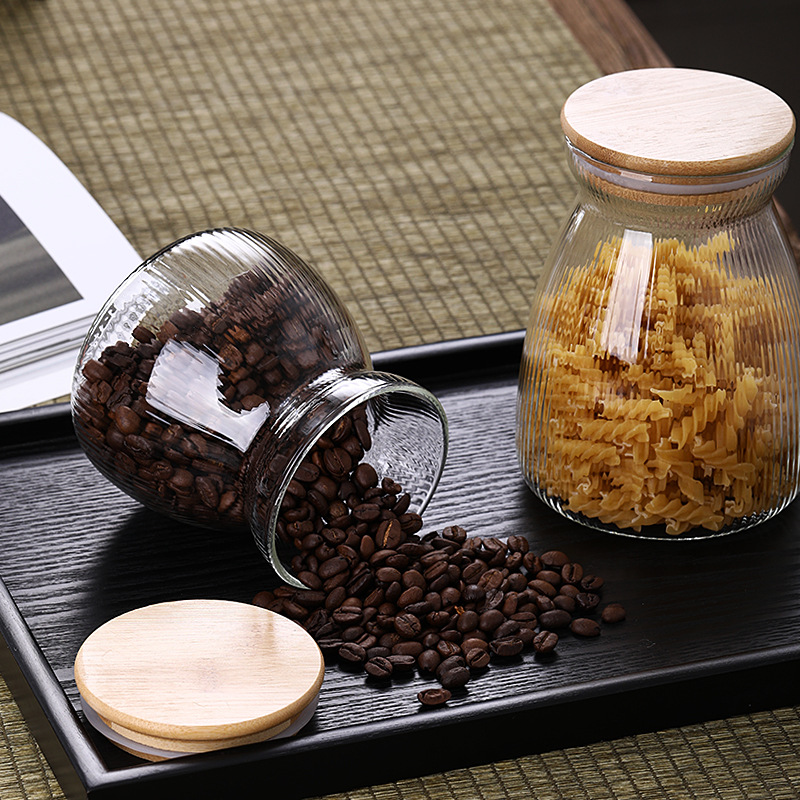 玻璃密封罐/玻璃罐储物罐/晨晨玻璃/酒瓶/纸巾盒产品图