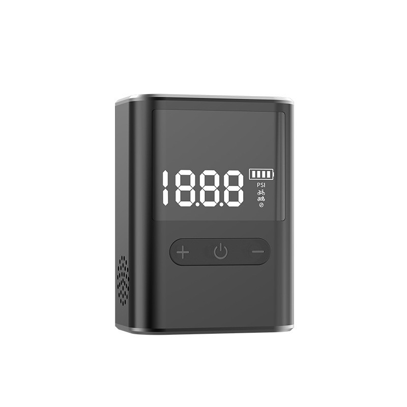 240412 digital display portable mini bicycle air pump, intelligent high-pressure air pump, mountain road bike, bicycle electric air pump, cycling equipment Item Picture