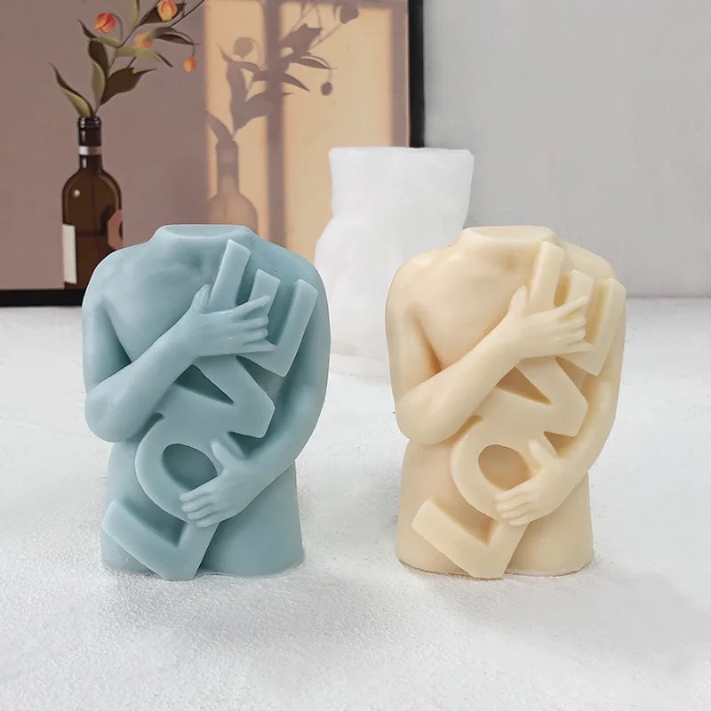 TiKToK纯手工制作大豆香薰LOVE字母人体男模情人节母亲节感恩节伴手礼大豆香薰蜡烛礼物蜡烛书房创意样板房创意氛围摆件详情5