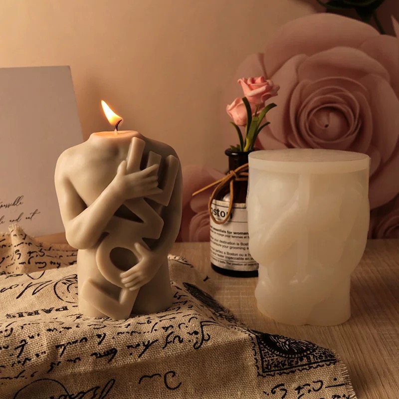 TiKToK纯手工制作大豆香薰LOVE字母人体男模情人节母亲节感恩节伴手礼大豆香薰蜡烛礼物蜡烛书房创意样板房创意氛围摆件详情2