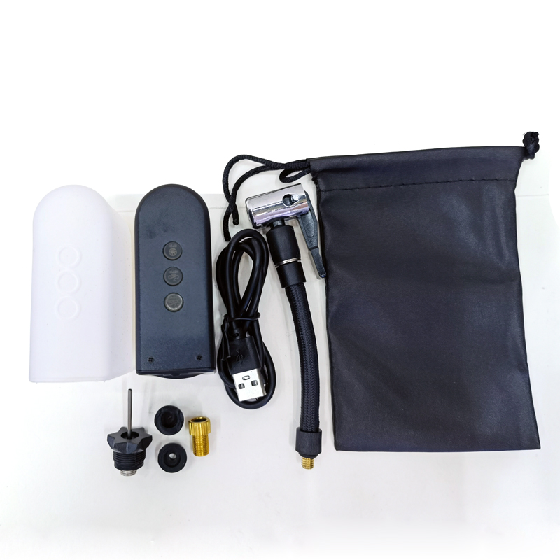 240407 portable mini bicycle air pump, intelligent high-pressure air pump, mountain road bike, bicycle electric air pump, cycling equipment Item Picture