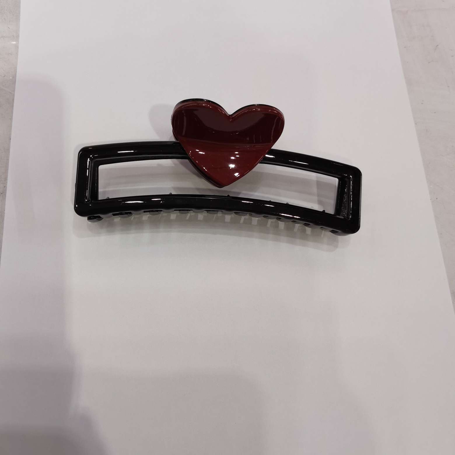13 cm Ankela red dual-color heart-shaped gripper detail image 4