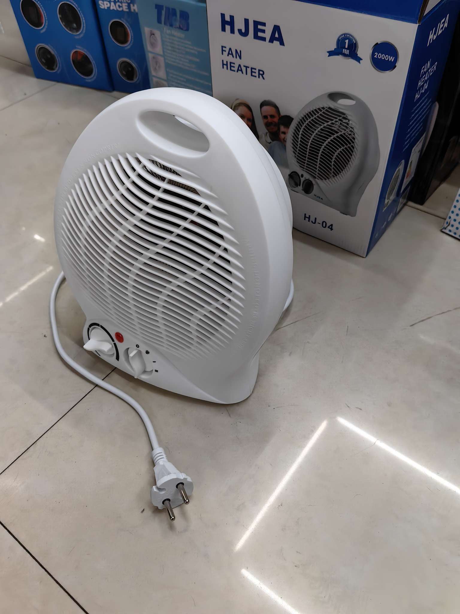 欧标冷热两用暖风机迷你电暖器现货家用取暖器热风小空调厂家