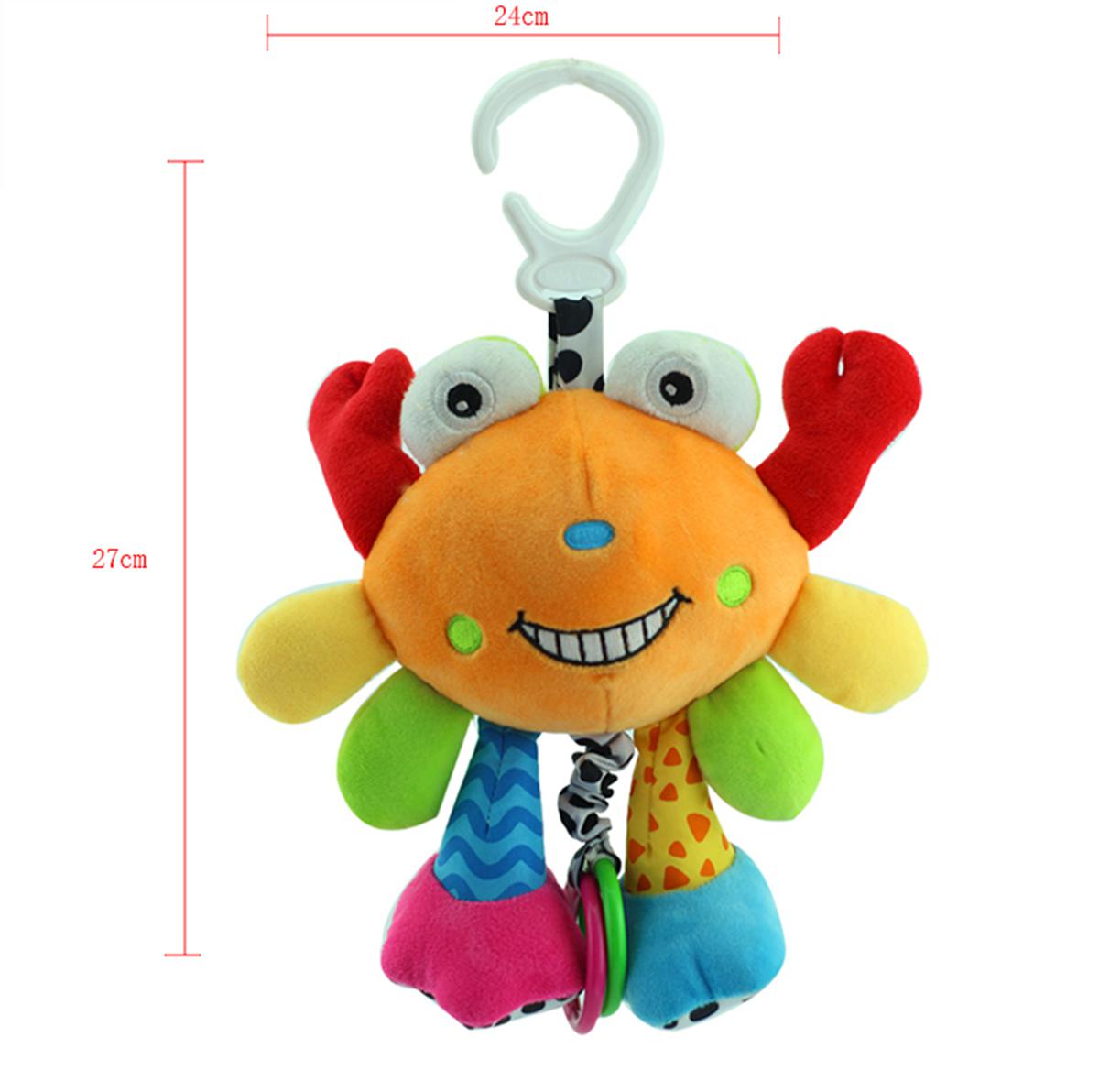 Cross-border hot pull string music crab pull string music octopus toy