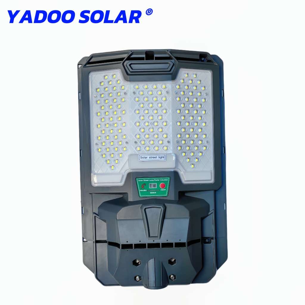 Yadoo Integrated Solar Street Light 500W Remote Control Light Control Human Induction High-Power Lighting Street Light details Picture