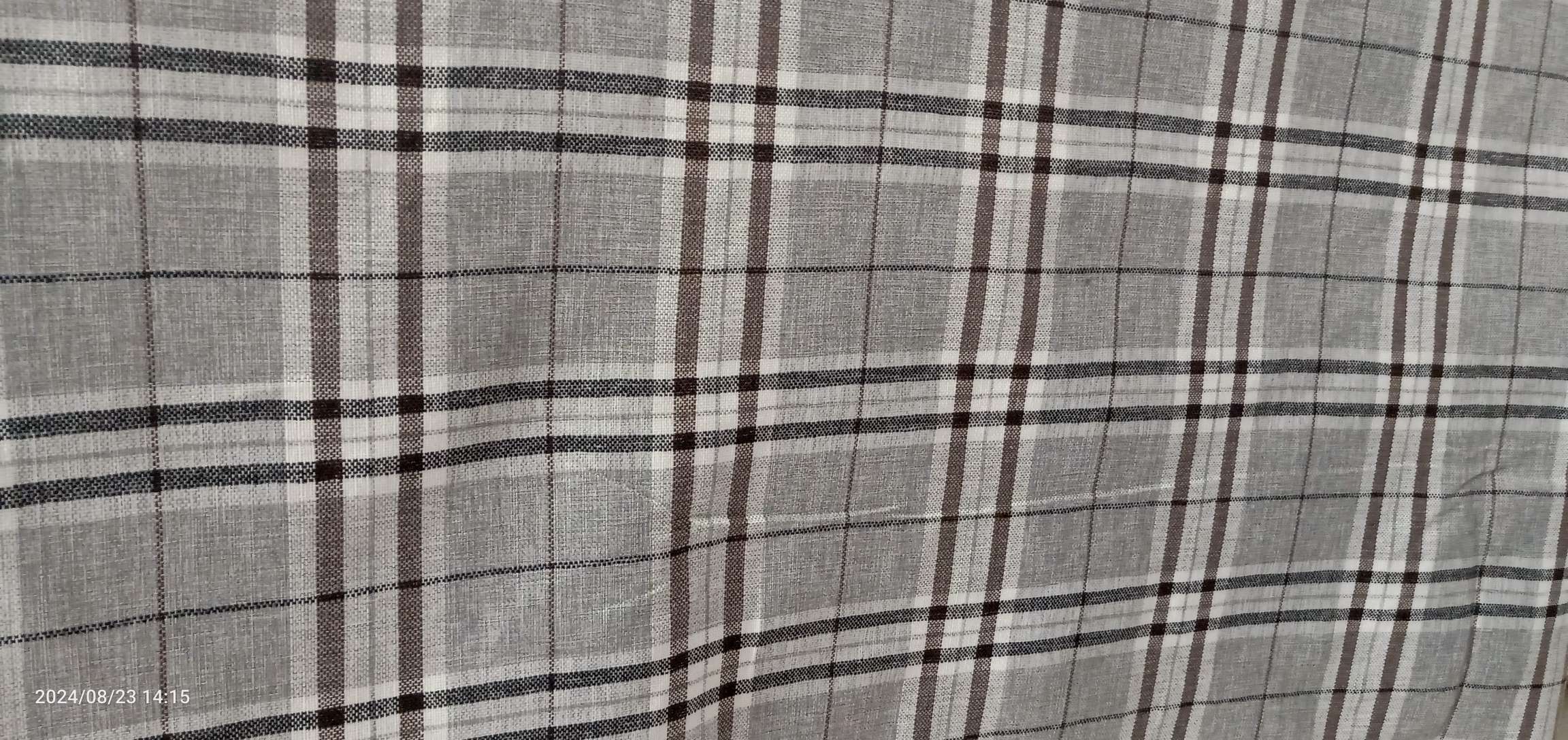 Imitation linen, checkered linen detail image 5