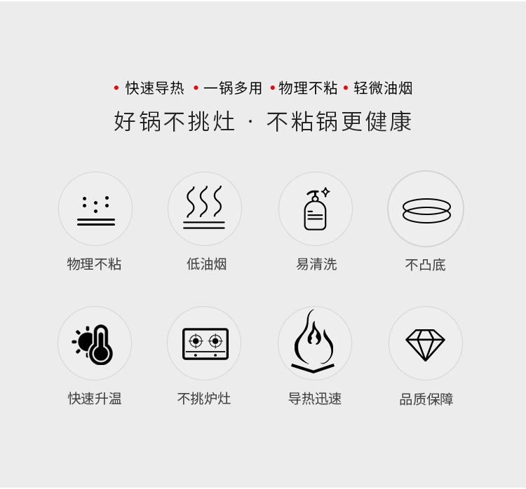 C&E Creative Cookware 3-piece set: A multi-functional non-stick frying pan with a composite bottom that is not picky about the stove. It is a kitchenware for home use pic 5