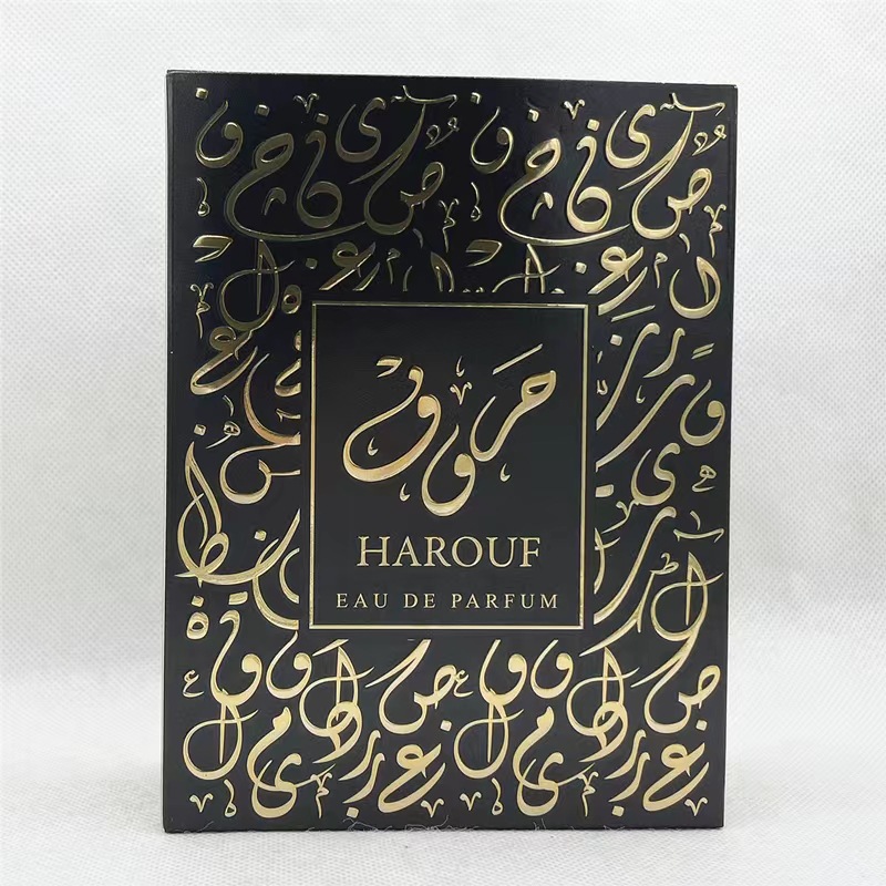 Cross-Border Supply Selling Harouf Black Middle East Dubai Uae Arab Men's Unique Fragrance Perfume Perfume Item Picture