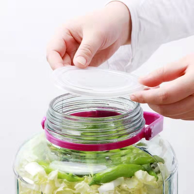 32007杨梅酒瓶16升可装32斤一件4个玻璃罐储物罐玻璃密封罐细节图